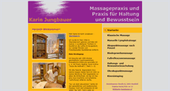 Desktop Screenshot of karin-jungbauer.at